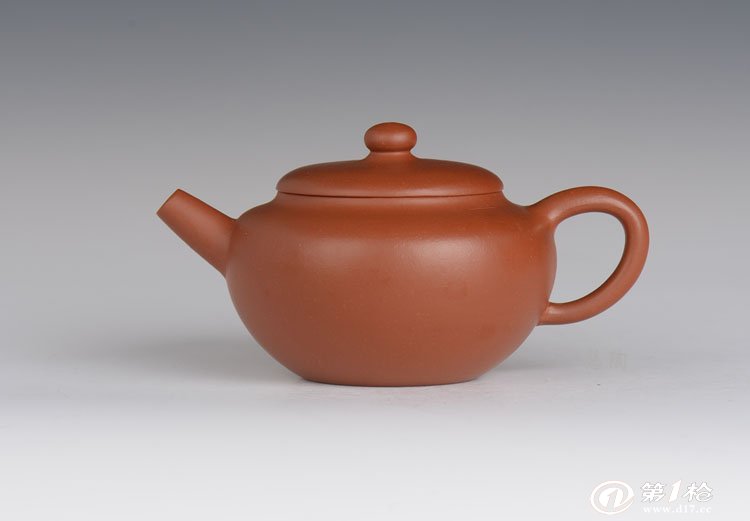 清仓特价 宜兴****紫砂壶 茶壶茶具 周中华 全手工 朱泥 玉扁壶