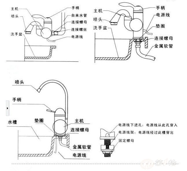 电热水器 电热水龙头 水龙头 厂家直销 高中档